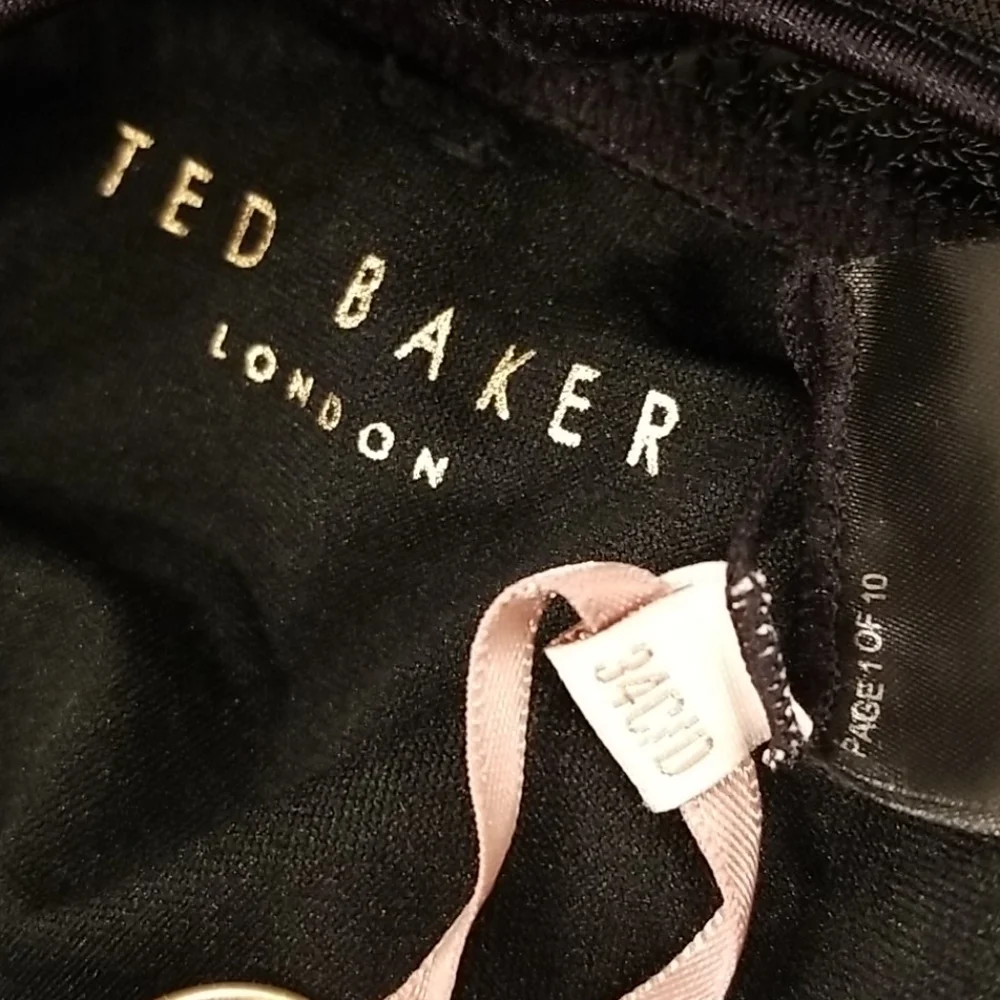 💕TED BAKER💕 Kesia Scalloped Mesh Swimsuit 34 C/D
